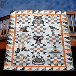 Witches Quilt Blanket Vq06  Quilt and Home Decor