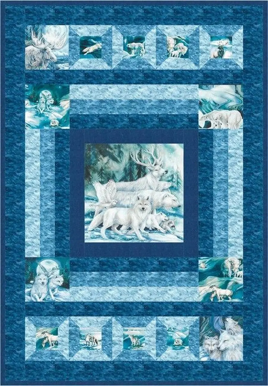Wolf Hur Quilt Cysica and Home Decor