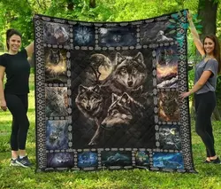 Wolf Moon Quilts Blanket Dhc090120736Td and Home Decor