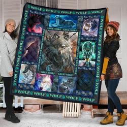 Wolf Quilt Blanket Dhc09121588Dd and Home Decor