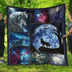 Wolf Quilt  Qt206Pa  Quilt and Home Decor