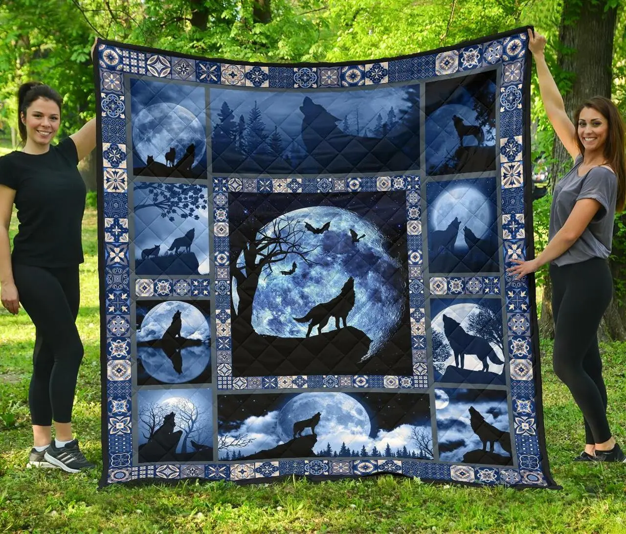 Wolf Quilt Qt207Pa Quilt and Home Decor