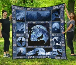 Wolf Quilt  Qt207Pa  Quilt and Home Decor