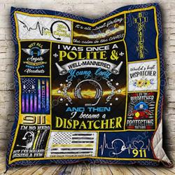Women Dispatchers Cl19100990Mdq Quilt Blanket and Home Decor