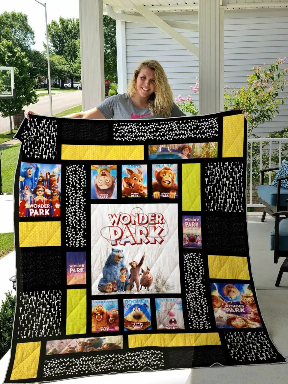 Wonder Park Quilt Blanket and Home Decor