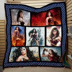 Wonder Woman Fight Quilt V2  Quilt and Home Decor