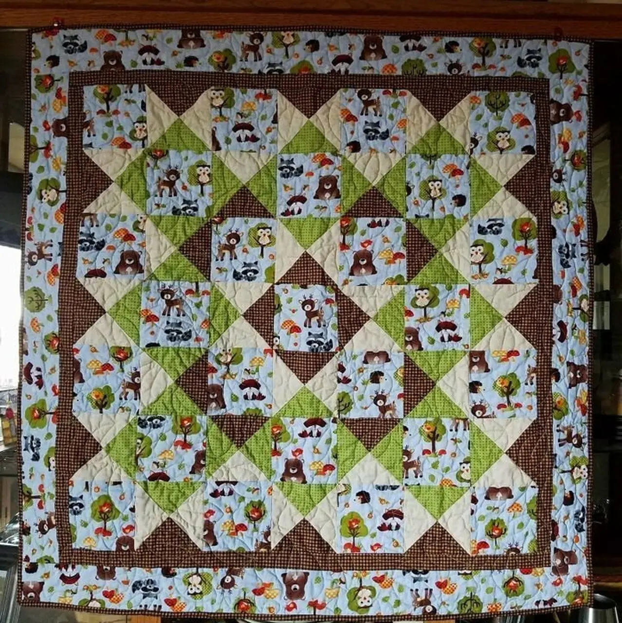 Woodland Dtc2410253 Quilt Blanket and Home Decor
