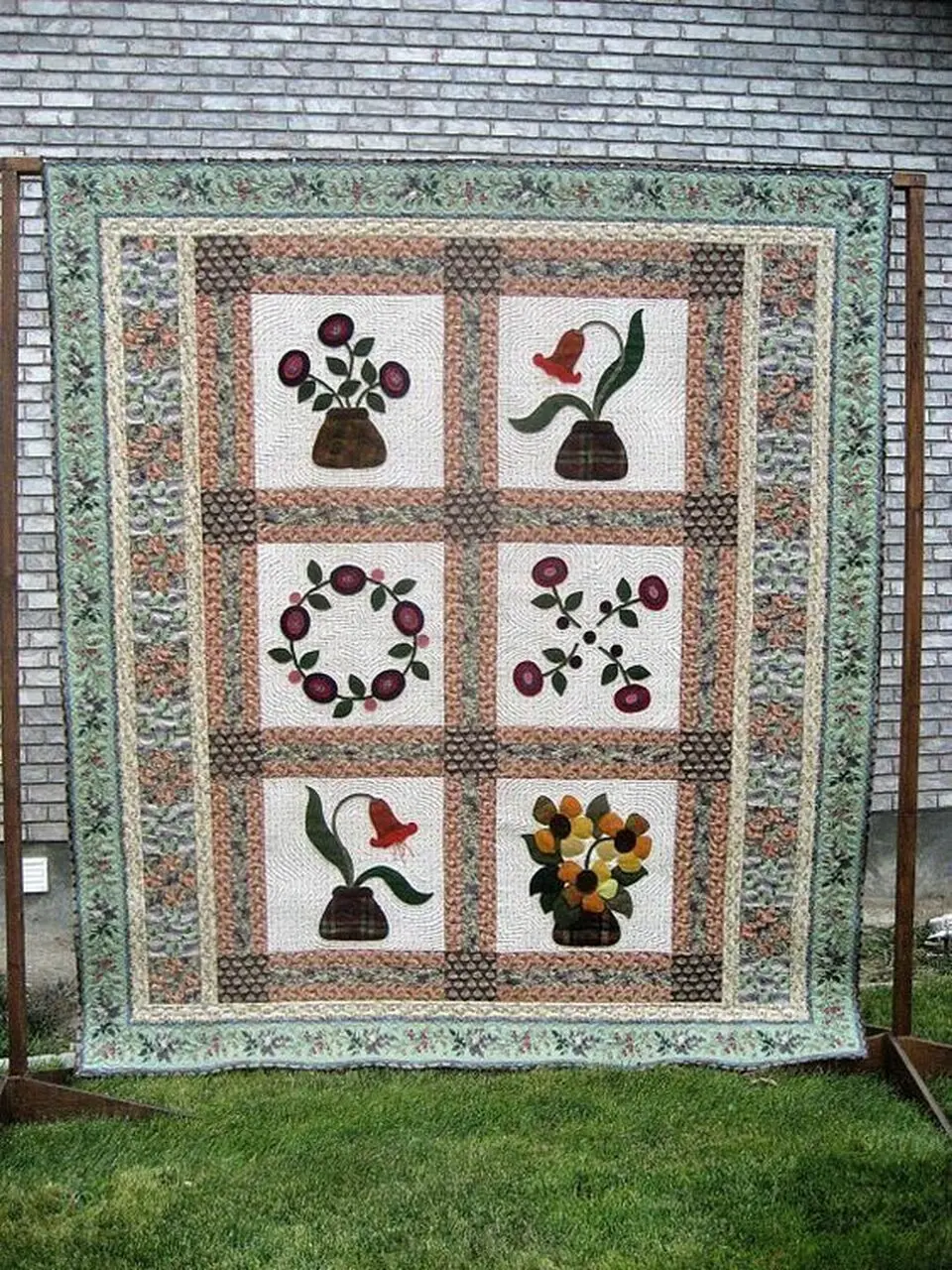 Wool Baskets Cla1110520Q Quilt Blanket and Home Decor