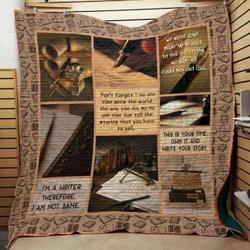 Writers Cld20721 Quilt Blanket and Home Decor
