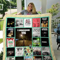 X Ambassadors Quilt Blanket and Home Decor