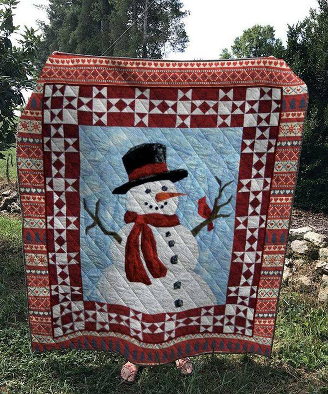 Xmas 1103 96 Quilt Blanket Quilt and Home Decor