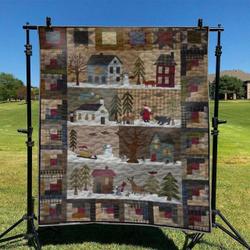 Xmas Hur Quilt wy and Home Decor