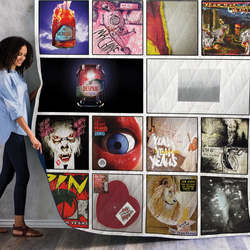 Yeah Yeah Yeahs Albums Quilt Blanket For Fans Ver 14 and Home Decor