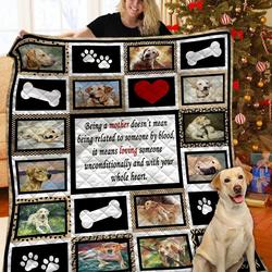 Yellow Labrador Bbb051143Nb Quilt Blanket and Home Decor