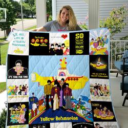 Yellow Submarine Quilt Blanket For Fans Ver 17      and Home Decor