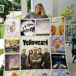 Yellowcard Albums Quilt Blanket Ver13 and Home Decor