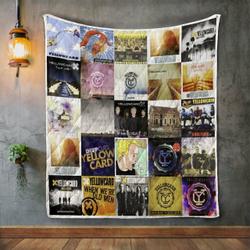 Yellowcard Quilt Blanket and Home Decor