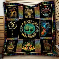 Yoga Cl2100630Mdq Quilt Blanket and Home Decor