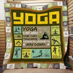Yoga Cla1610693Q Quilt Blanket and Home Decor