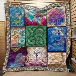 Yoga Cla1610694Q Quilt Blanket and Home Decor