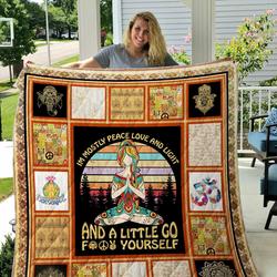 Yoga Hippie Quilt Blanket Dhc1501491Vt and Home Decor