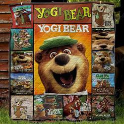 Yogi Bear Quilt Blanket and Home Decor