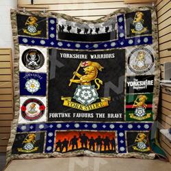Yorkshire Regiment Quilt Blanket Dhc0910251Vt and Home Decor