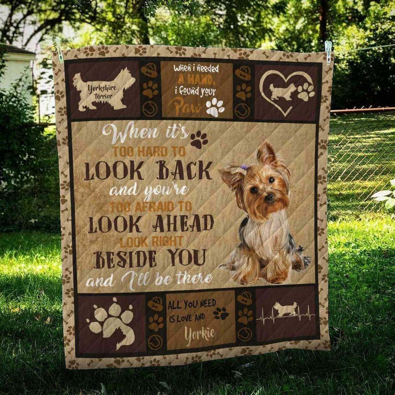 Yorkshire Terrier Cl09100142Mdq Quilt Blanket and Home Decor