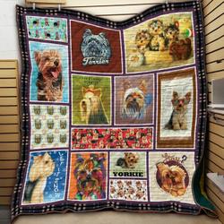Yorkshire Terrier First Love Quilt Blanket Dhc09121942Dd and Home Decor
