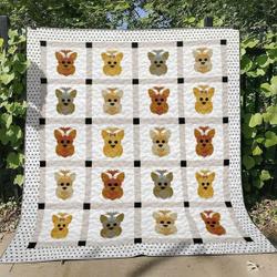 Yorkshire Terrier Qn160729 Quilt Blanket and Home Decor