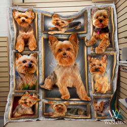 Yorkshire Terrier Quilt and Home Decor