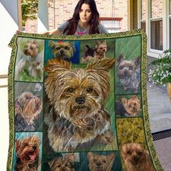 Yorkshire Terrier They Are Soft Balls Quilt Blanket Dhc04011968Dd and Home Decor