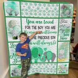 You Are Loved G Quilt Am and Home Decor