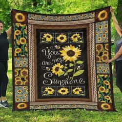 You Are My Sunshine Ah Quilt Derqvu and Home Decor