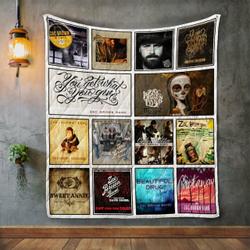 Zac Brown Band Album Covers Quilt Blanket and Home Decor