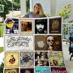 Zac Brown Band Quilt Blanket and Home Decor
