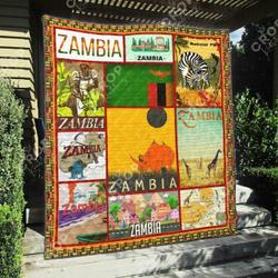 Zambia Qh010706B Tbg Quilt Blanket and Home Decor