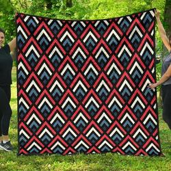 Zig Zag Cl12100768Mdq Quilt Blanket and Home Decor