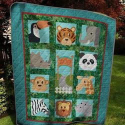 Zoo Dtc2410257 Quilt Blanket and Home Decor