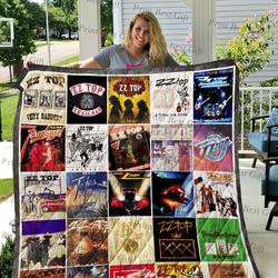 Zz Top Albums Cover Poster Quilt  Ver 2 and Home Decor