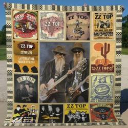 Zz Top Quilt Blanket Hvt290524  Quilt and Home Decor