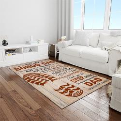 A Letter To Father, Thanks Gift To The Best Dad Ever Quote Area Rug Meaningful Gift For Father's Day 03