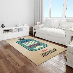 A Letter To Father, Thanks Gift To The Best Dad Ever Quote Area Rug Meaningful Gift For Father's Day 12