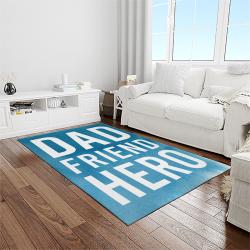 A Letter To Father, Thanks Gift To The Best Dad Ever Quote Area Rug Meaningful Gift For Father's Day 13