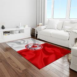 MLB Boston Red Sox Baseball Team Logo Rectangle Area Rug BRS10