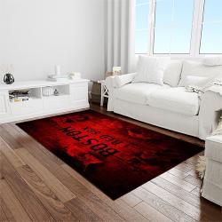 MLB Boston Red Sox Baseball Team Logo Rectangle Area Rug BRS17