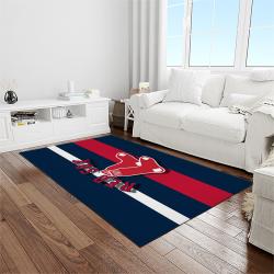 MLB Boston Red Sox Baseball Team Logo Rectangle Area Rug BRS43