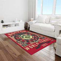 MLB Boston Red Sox Baseball Team Logo Rectangle Area Rug BRS50