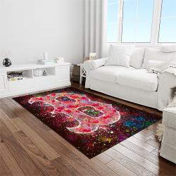 MLB Boston Red Sox Baseball Team Logo Rectangle Area Rug BRS75