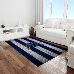 MLB Detroit Tigers Baseball Team Logo Rectangle Area Rug DT07